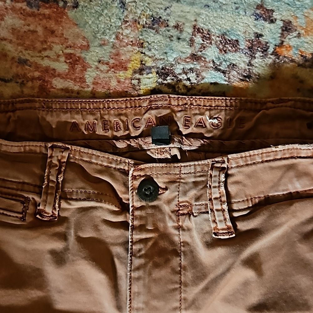 Like New!!!American Eagle cargo pants!!!.. FLEX WEAR!!. - Picture 3 of 7